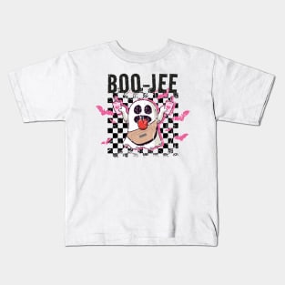 Boo Jee funny halloween Kids T-Shirt